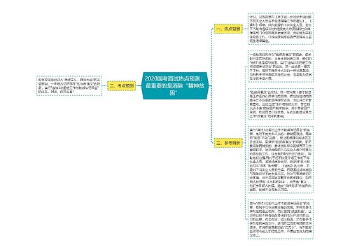 2020国考面试热点预测：最重要的是消除“精神贫困”