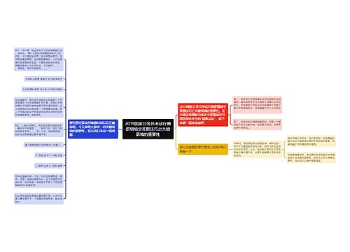 2019国家公务员考试行测逻辑填空答题技巧之关键语境的重要性