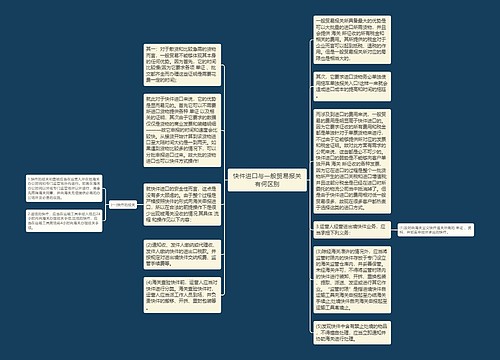 快件进口与一般贸易报关有何区别