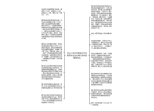 中华人民共和国海关对非居民学生进出境行李物品管理规定