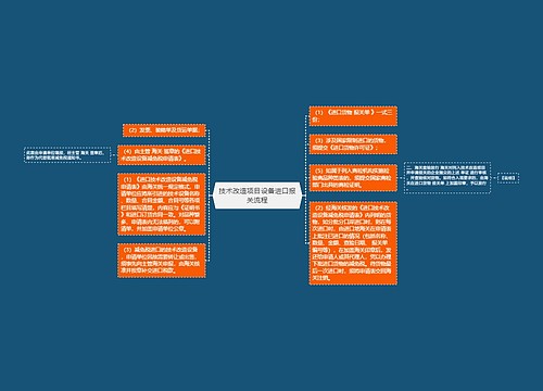 技术改造项目设备进口报关流程