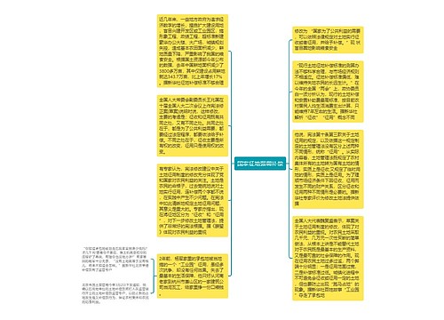 国家征地强调补偿