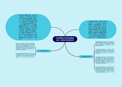 2019国家公务员考试面试技巧：如何让考官记住你