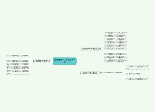 法律援助可以帮忙工伤认定吗？