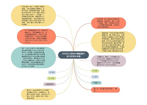 2020辽宁国考行测数量关系打折相关考题