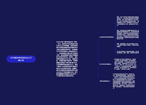 2018国考常识知识点之天籁之音