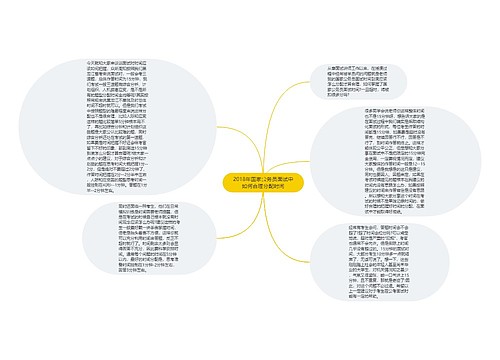 2018年国家公务员面试中如何合理分配时间