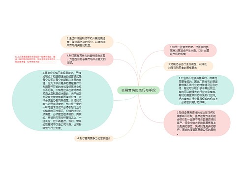 会展营销的技巧与手段