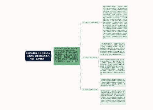 2019年国家公务员考试申论备考：如何做好这道必考题“归纳概括”