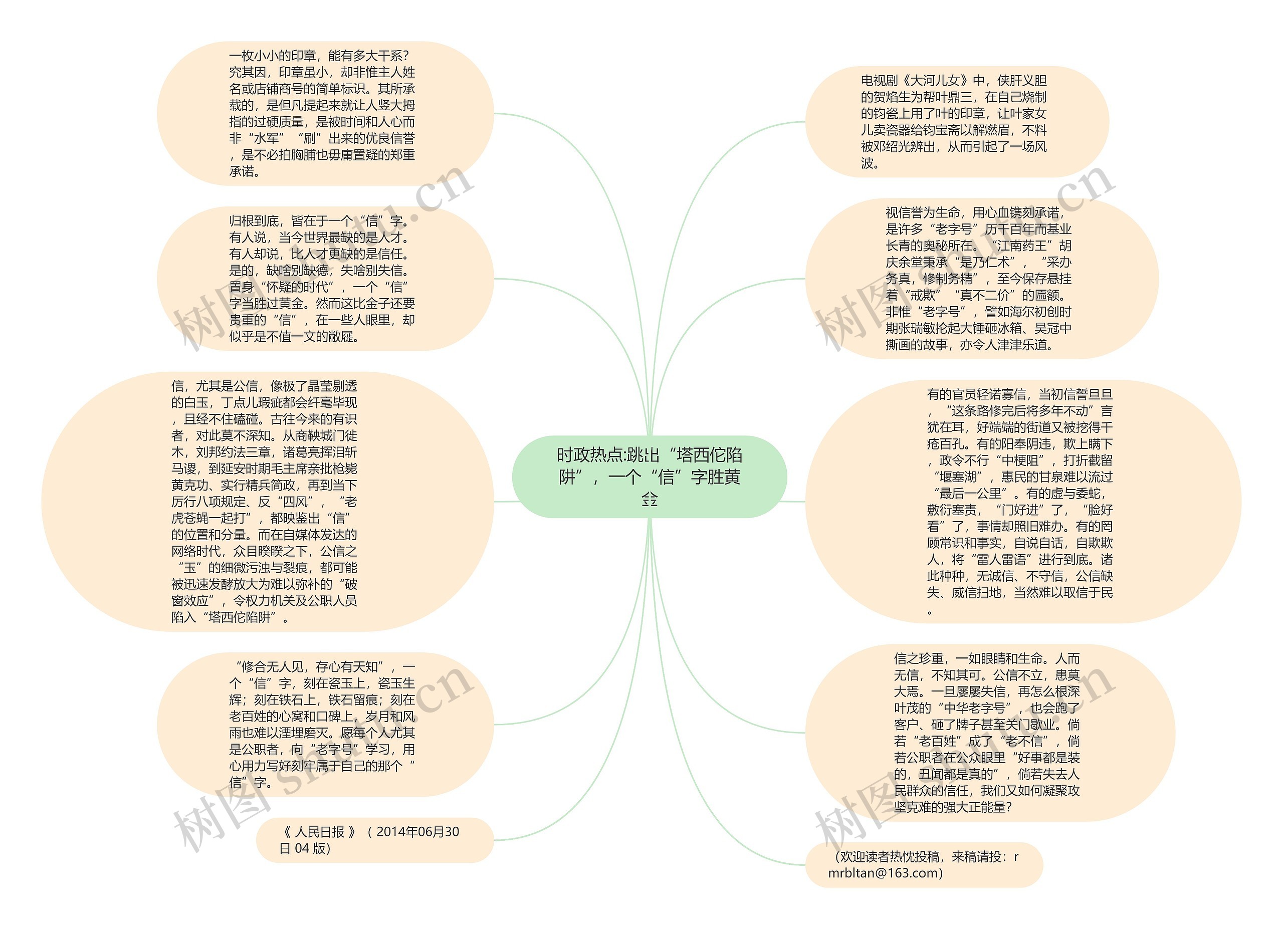 时政热点:跳出“塔西佗陷阱”，一个“信”字胜黄金