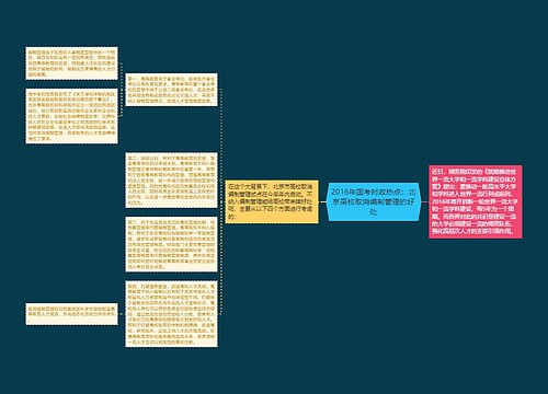 2016年国考时政热点：北京高校取消编制管理的好处