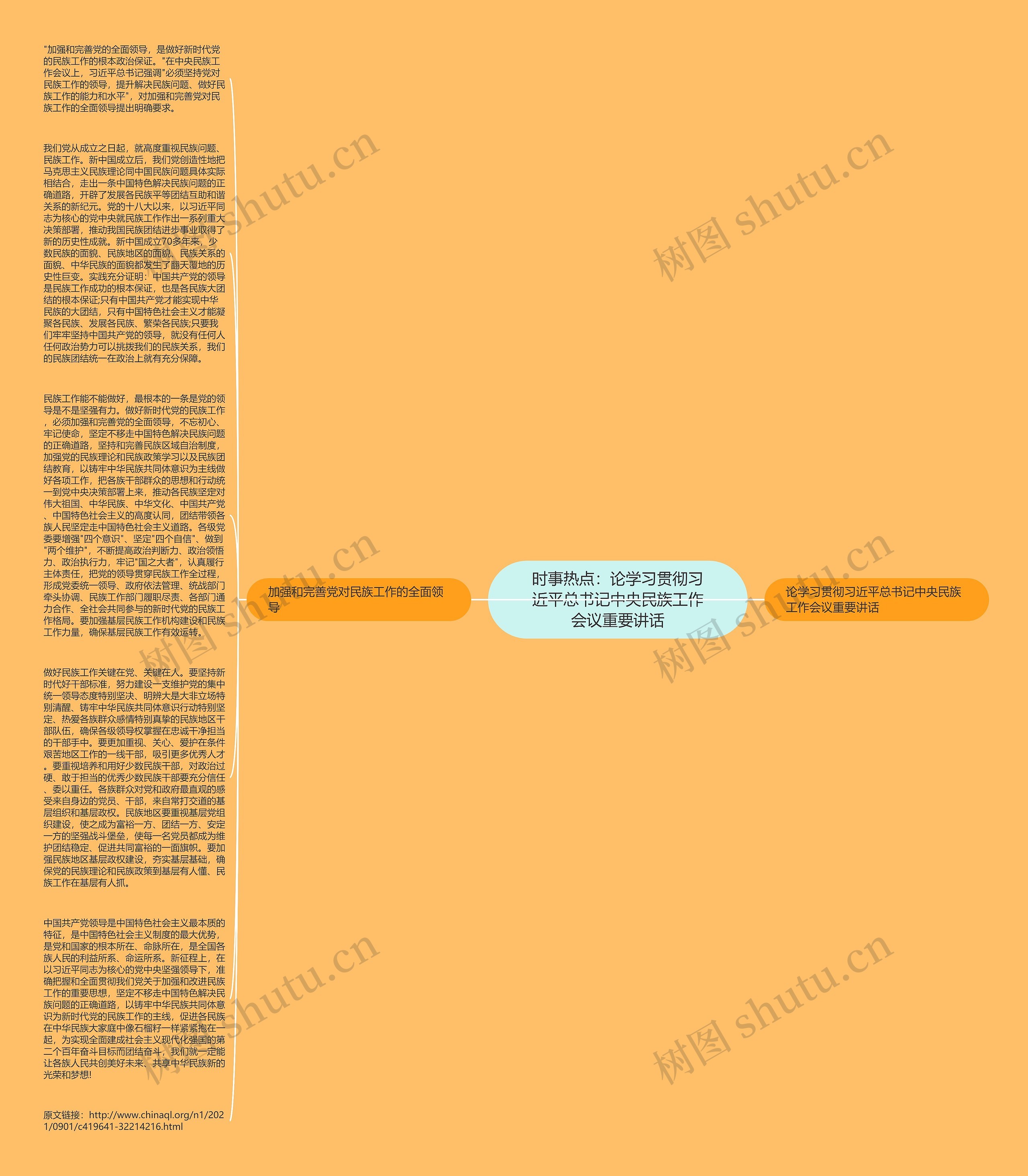 时事热点：论学习贯彻习近平总书记中央民族工作会议重要讲话