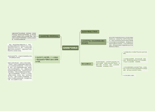 没收财产的特点