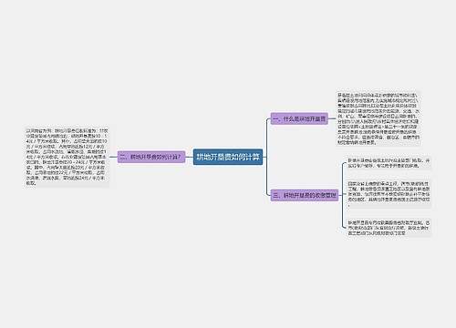 耕地开垦费如何计算