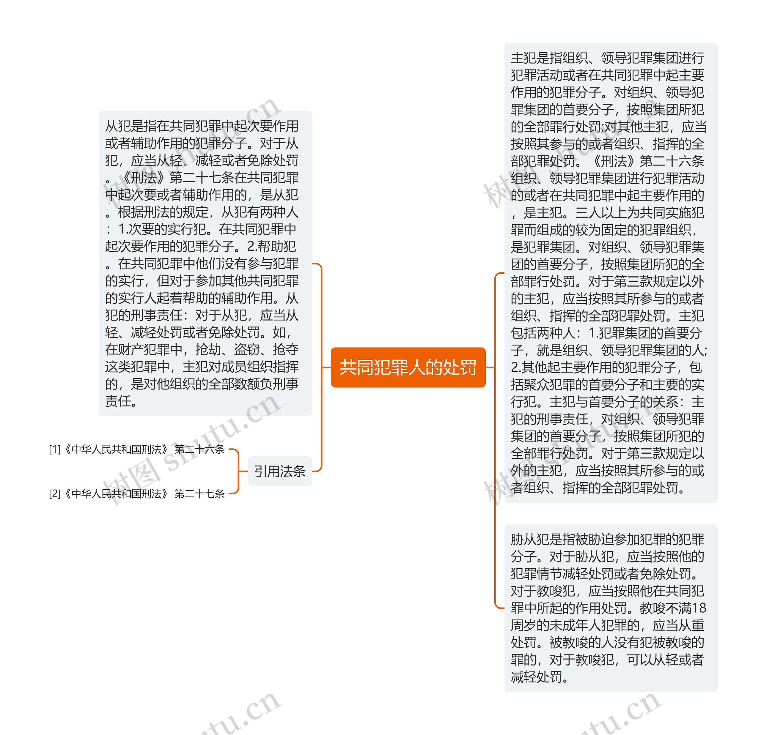 共同犯罪人的处罚