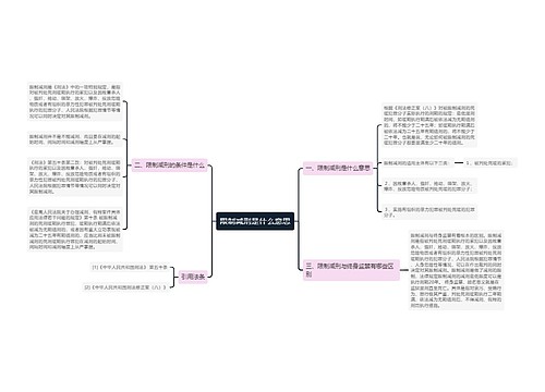 限制减刑是什么意思