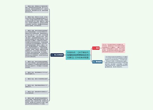 时政热点：《关于新时代加强和改进思想政治工作的意见》文件的考点梳理