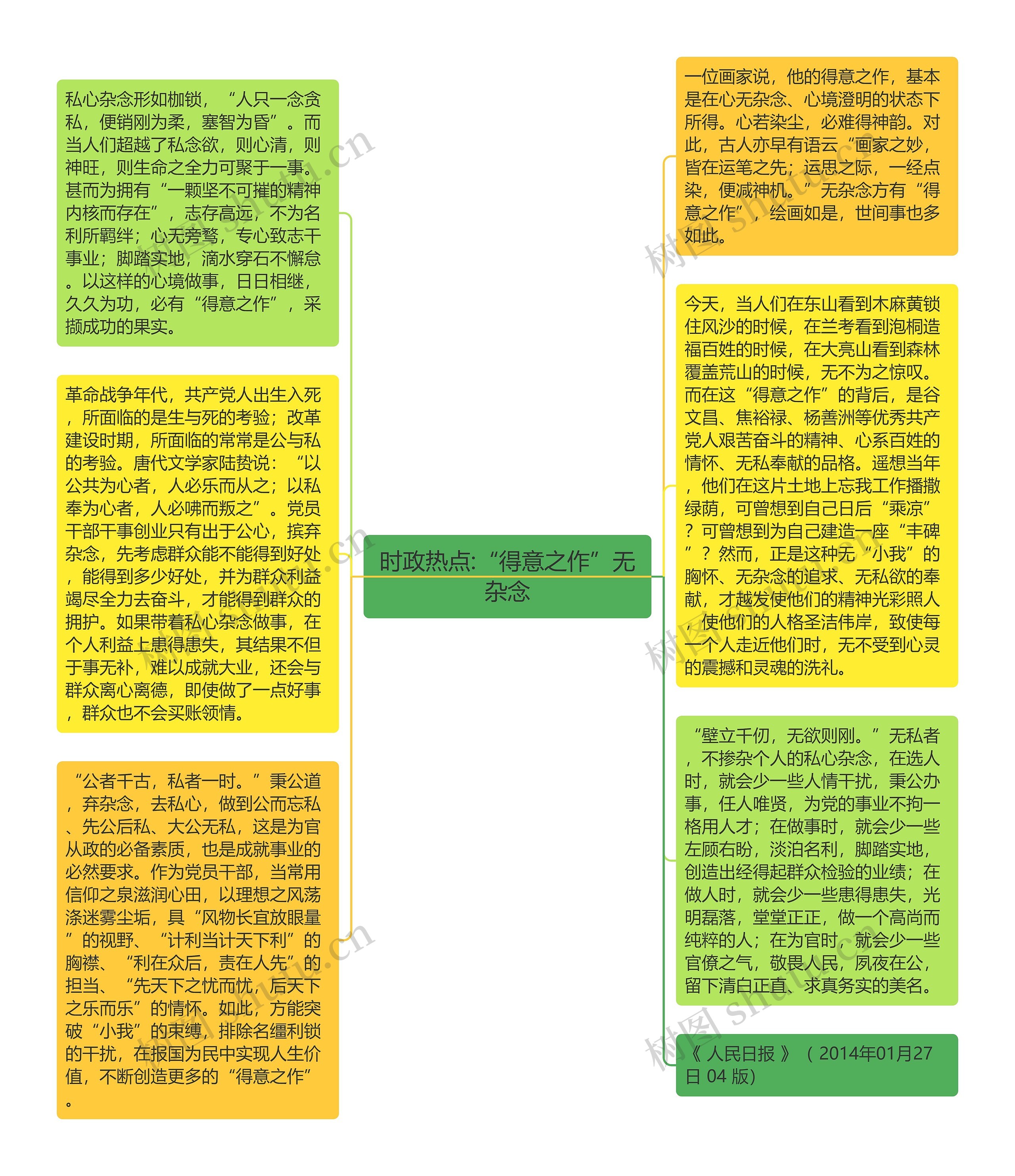 时政热点:“得意之作”无杂念