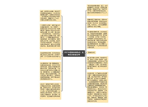 2021年国考时政热点：杜绝花式防疫证明