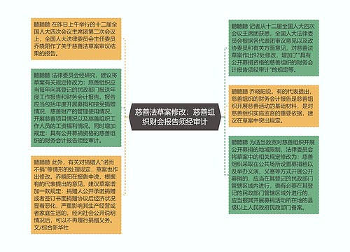 慈善法草案修改：慈善组织财会报告须经审计