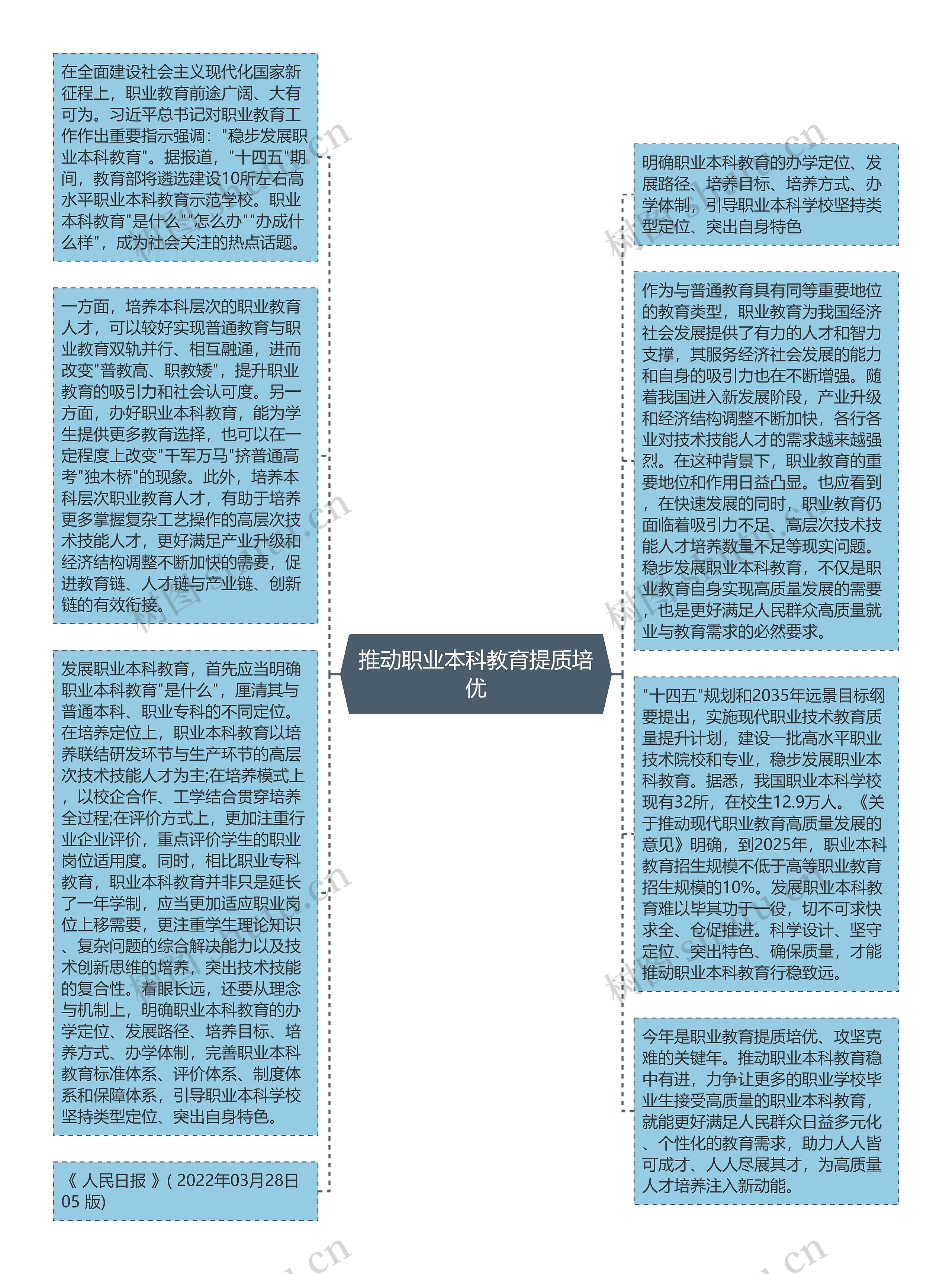 推动职业本科教育提质培优