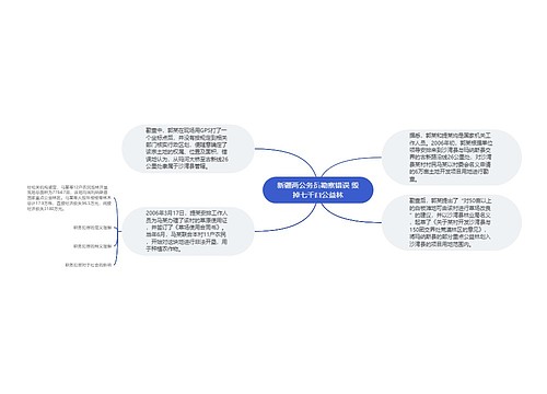 新疆两公务员勘察错误 毁掉七千亩公益林