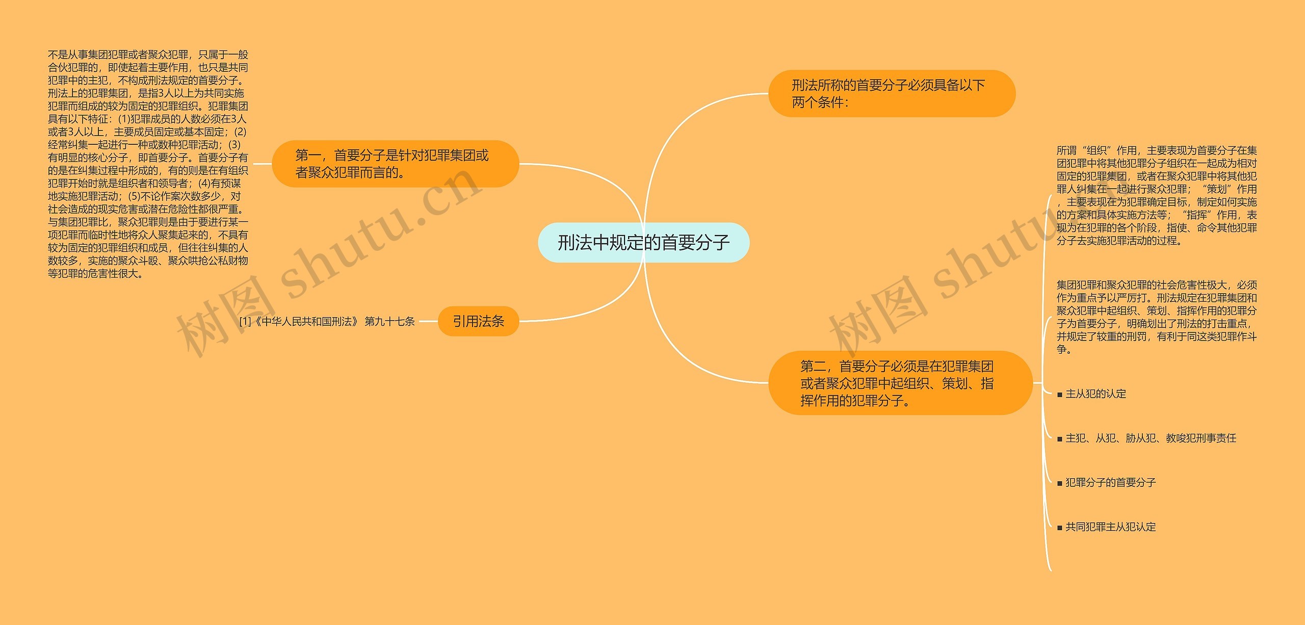 刑法中规定的首要分子