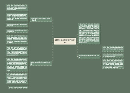 最高法出台新政保护公有制