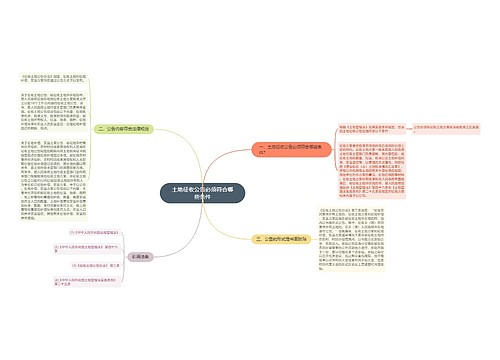 土地征收公告必须符合哪些条件 土地征收公告必须符合哪些条件