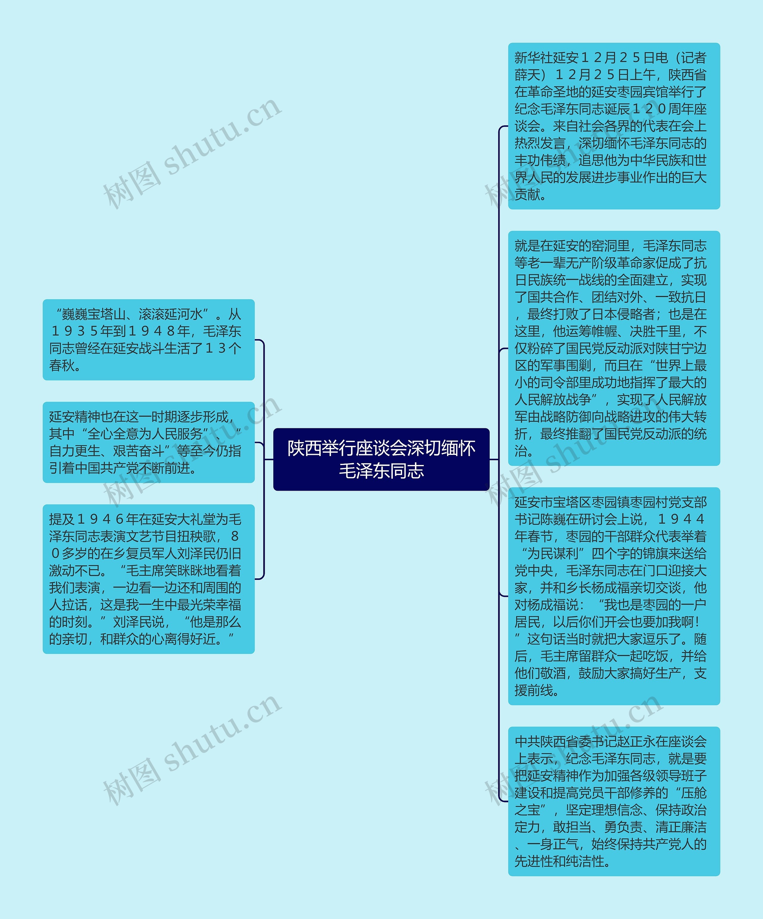 陕西举行座谈会深切缅怀毛泽东同志