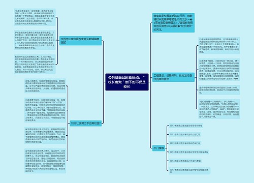 公务员面试时政热点：＂校长腐败＂倒下的不仅是校长