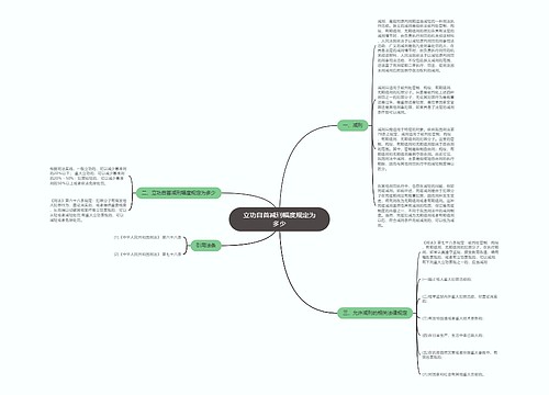 立功自首减刑幅度规定为多少