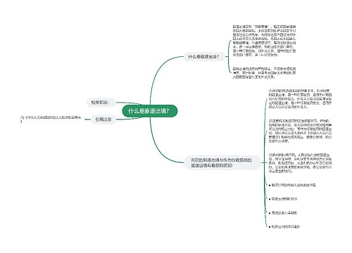 什么是驱逐出境？