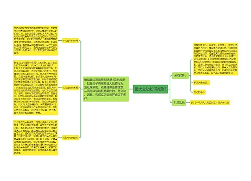 重大立功如何减刑?