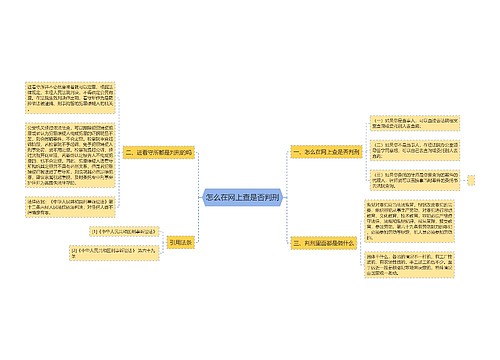怎么在网上查是否判刑