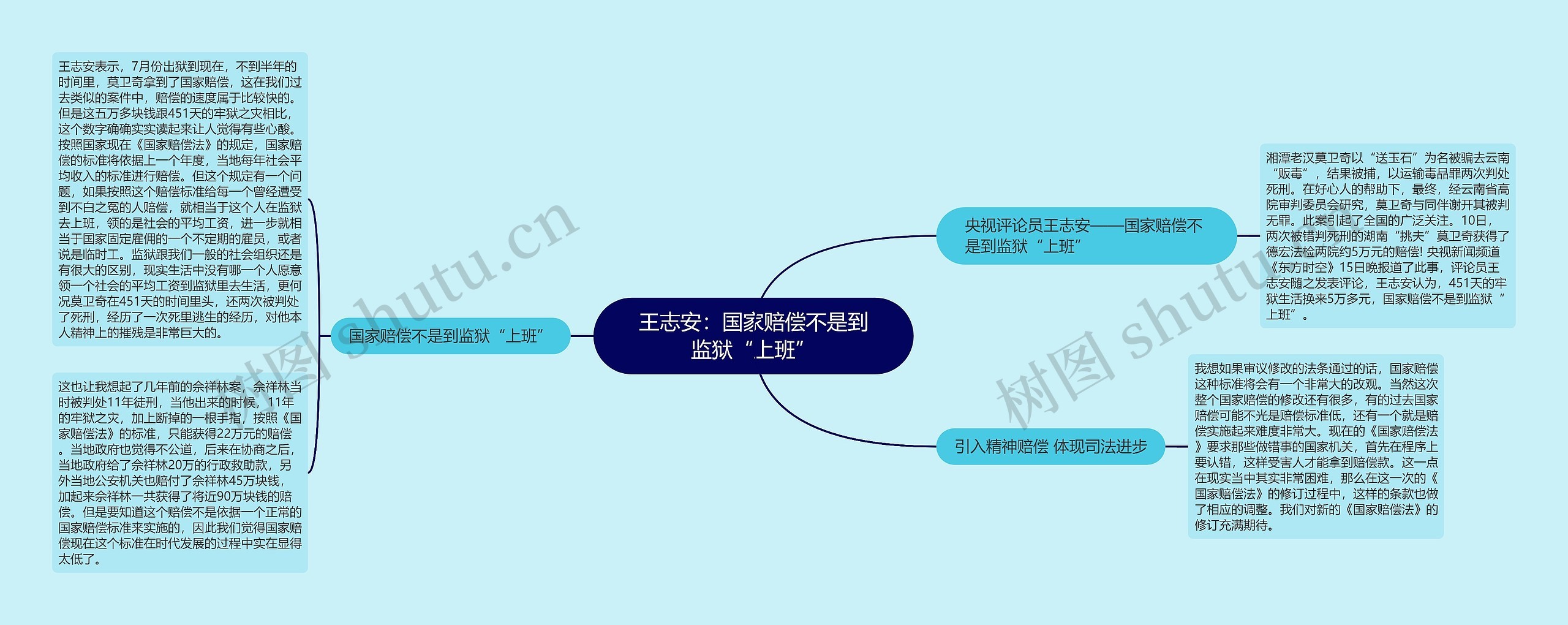 王志安：国家赔偿不是到监狱“上班”