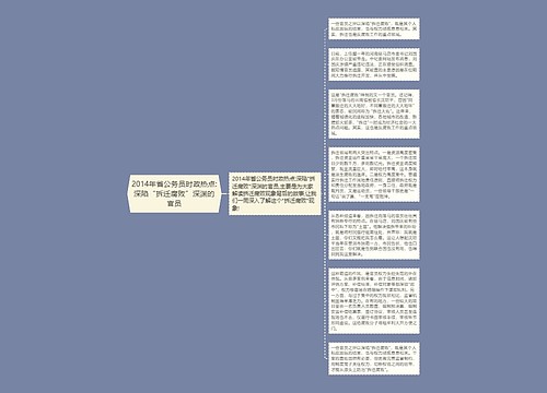 2014年省公务员时政热点:深陷“拆迁腐败”深渊的官员