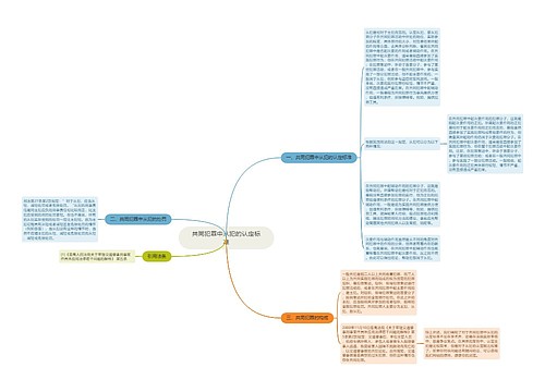 共同犯罪中从犯的认定标准