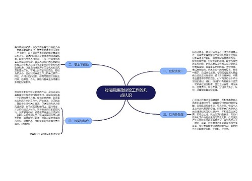 对法院廉政建设工作的几点认识