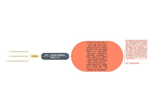 罗平一青年殴打警察被判拘役五个月