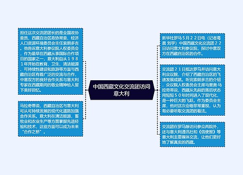 中国西藏文化交流团访问意大利