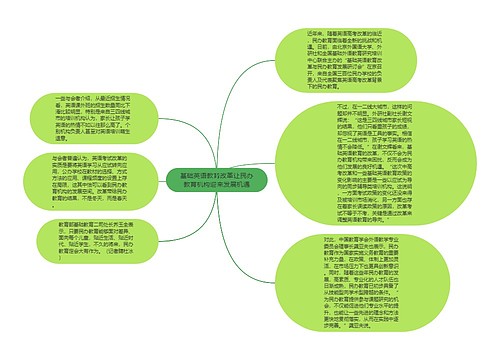 基础英语教育改革让民办教育机构迎来发展机遇