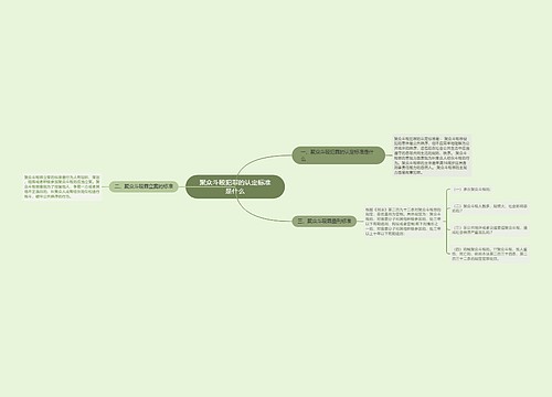 聚众斗殴犯罪的认定标准是什么