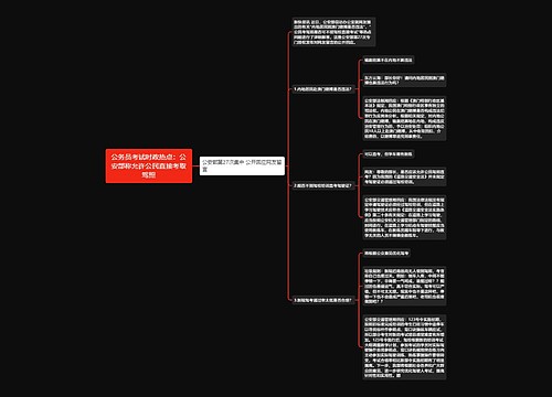 公务员考试时政热点：公安部称允许公民直接考取驾照