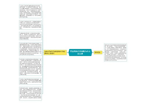 罚金刑执行及追赃为什么这么难