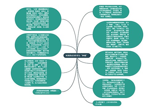 时政热点:祈福与“种福”