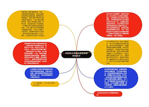 时政热点:把握实现贸易便利化机会