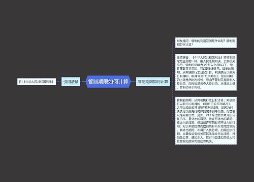 管制期限如何计算