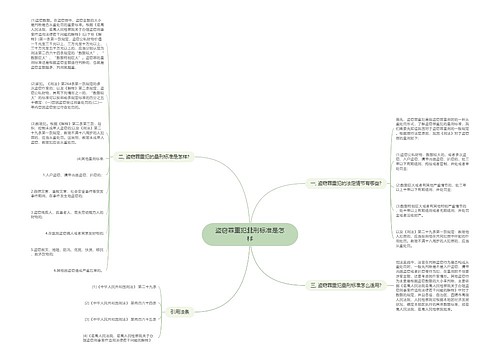 盗窃罪重犯量刑标准是怎样