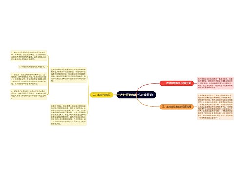 农村征地指什么时候开始